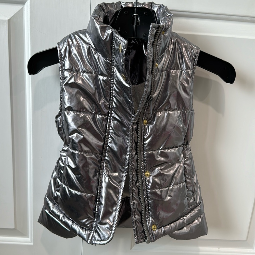 Like-New Girls Imoga Metallic Puffer Vest